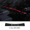 1pcs Car LOGO Accessories Brake Light Projection Board Sticker Emblem Decals For Mercedes benz AMG A C E Class W204 W203 W205 FD1
