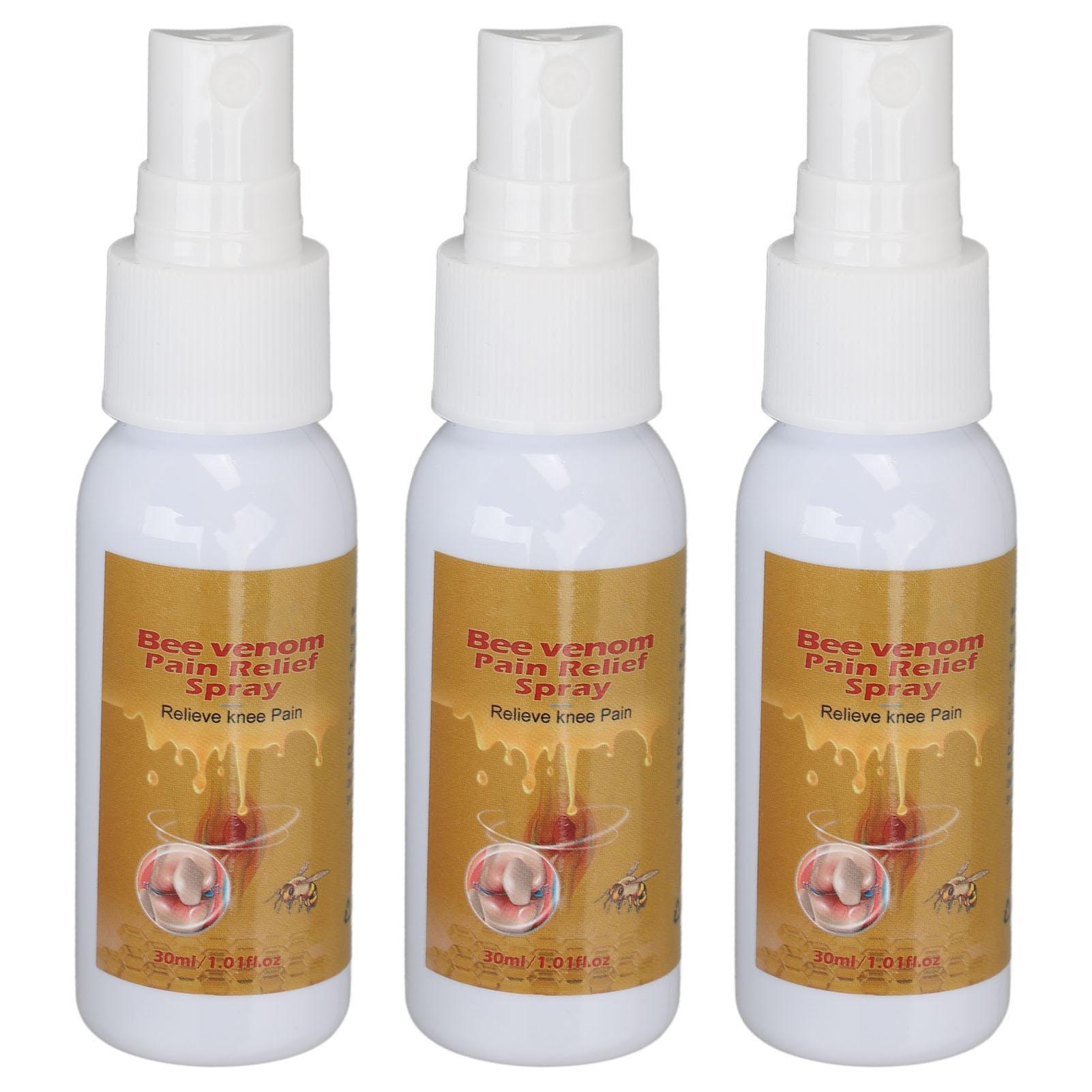 

3pcs Joint Relief Spray Discomfort Bones Relief Reduce Friction Knee Care Potable Joint Care Spray
