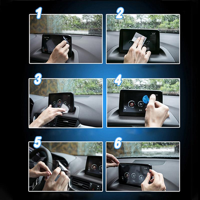 For Volvo XC60 XC90 XC40 S90 V90 V60 2015- 2024 2025 Car Tempered Glass Navigation Screen Film Stickers