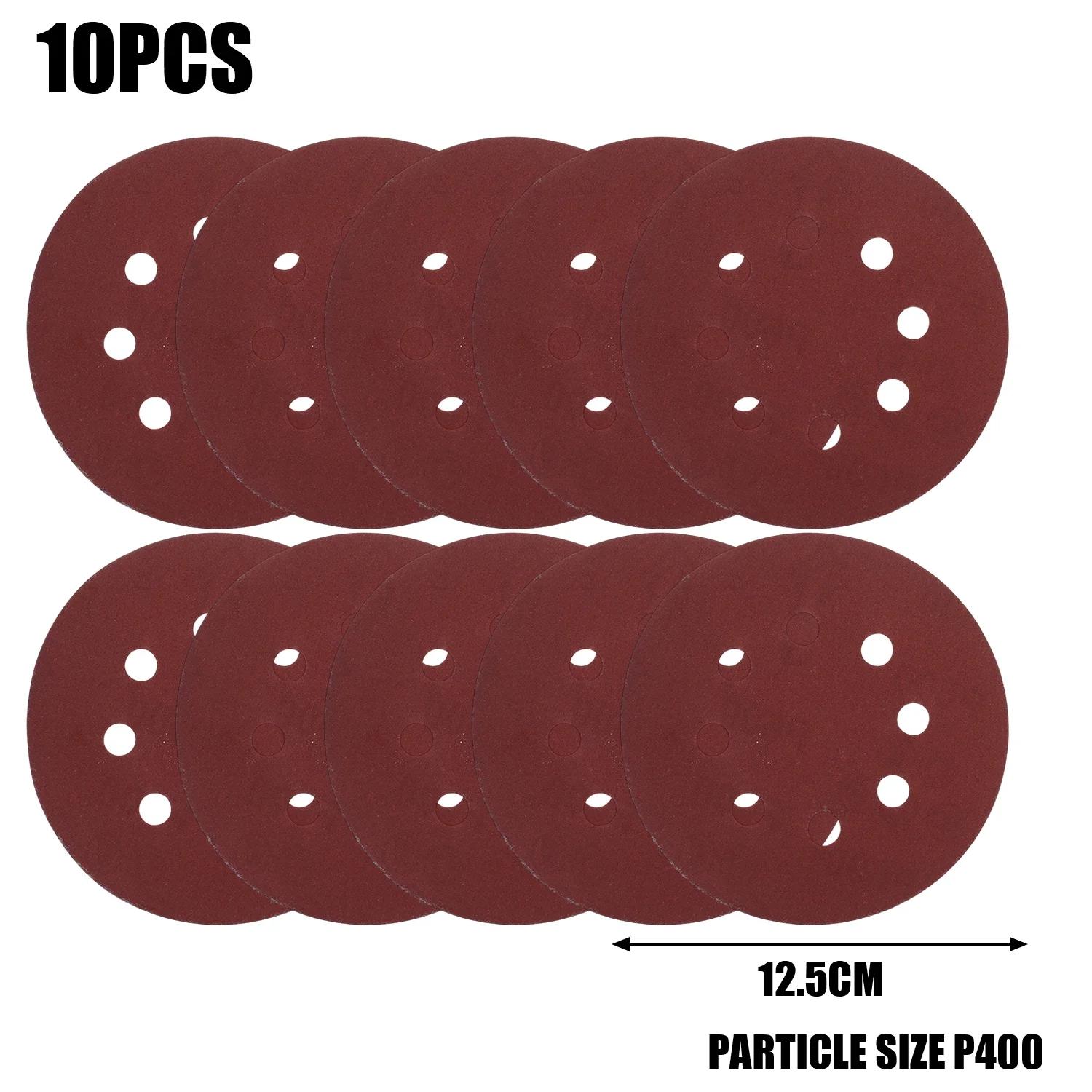

Набор шлифовальной бумаги 125 мм 5 дюймов 40-60-80-120-600 зернистость Металл Полированный Деревообработка Абразивные инструменты Аксессуары для Dremel Автомойка