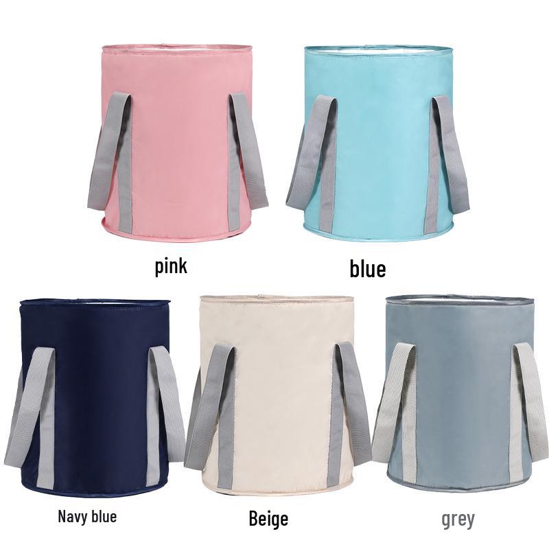 Portable Foldable Insulated Foot Bath Bucket for Adults - High Deep Over Calf Design