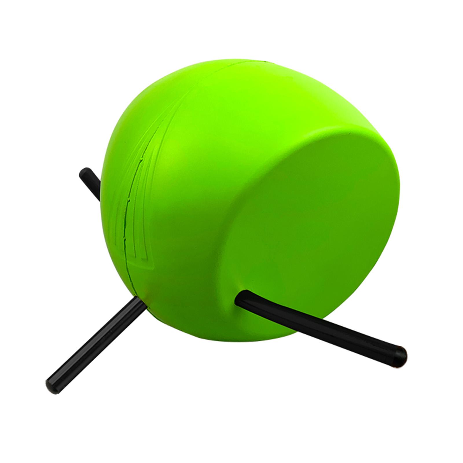 

Golfs Swing Trainer Aids Golfs Training Balls Unique Alignment Rod Head Helps Train Proper Swing Mechanics Arm Structure зелёный