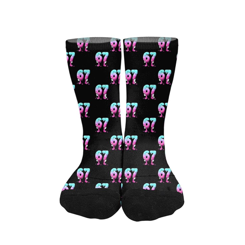 Cute And Playful Socks Mid-Calf Socks Long Socks Printed Socks