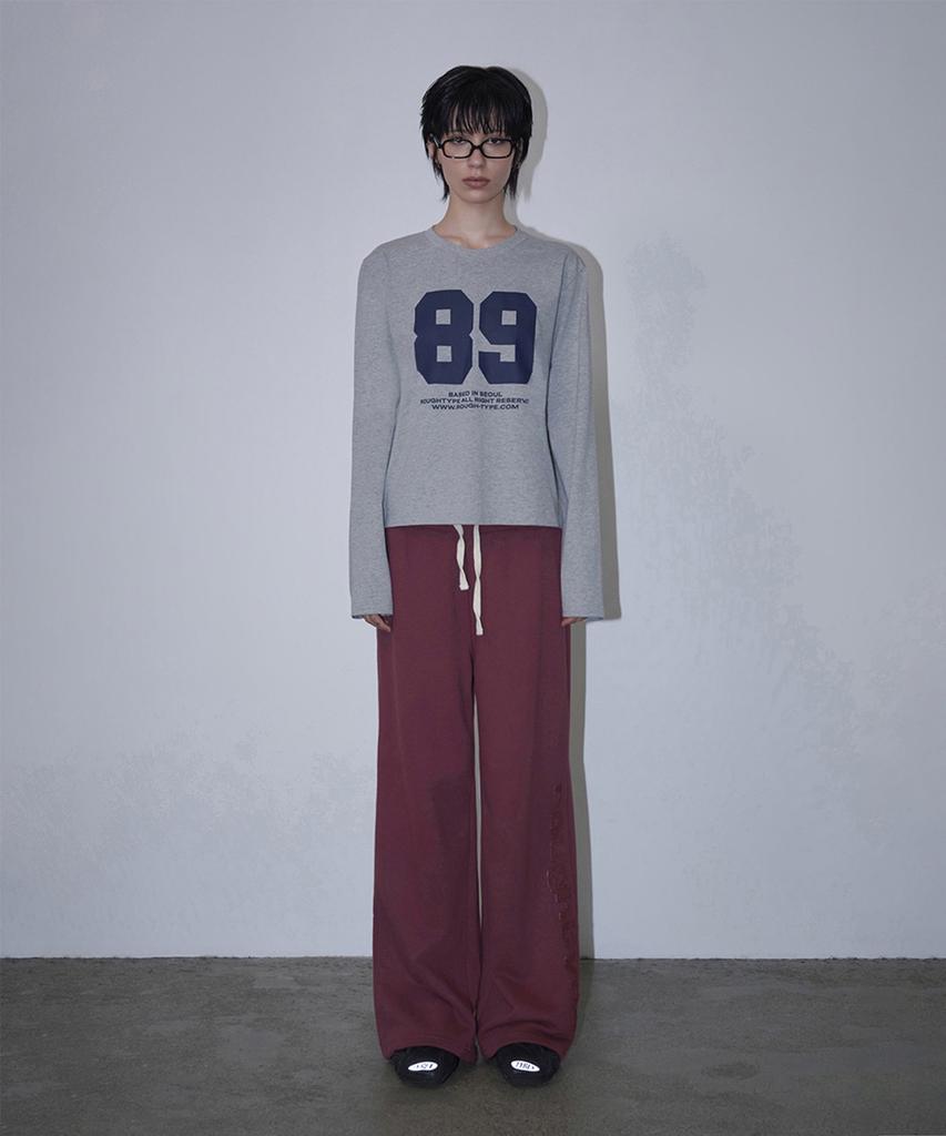 ROUGHTYPE 89 Crop Long Sleeve - Gray