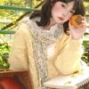 Pastoral Forest Floral Tiny Square Scarf Spring Summer Korean Lightweight Sun Protection Shawl Silk Neck Wrap Accessory Women