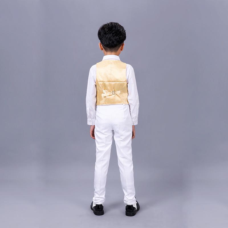 Children's Sequin Vest Dancewear: Jazz, Street, Catwalk Performance Costume for Girls and Boys