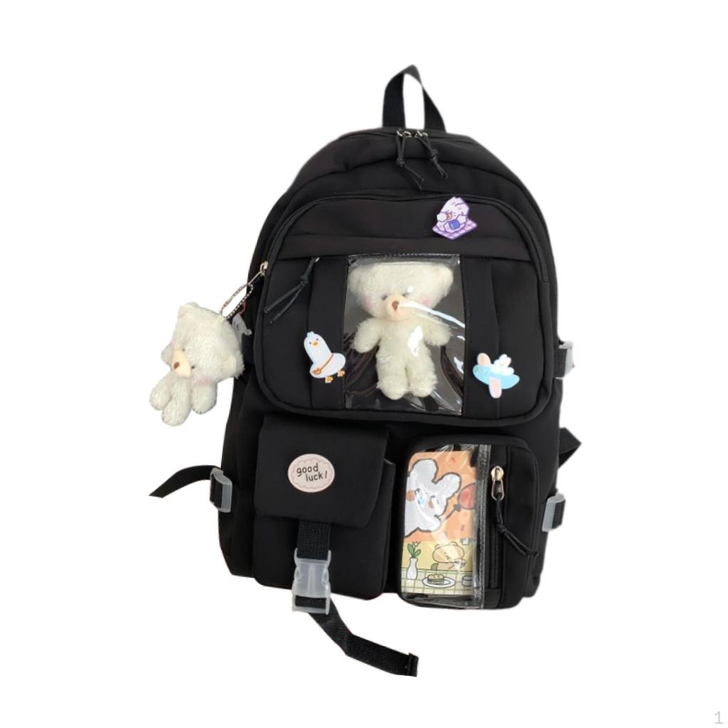 Backpack for Girls Large Capacity Bookbag Commuter Back Pack Women Laptop Teens