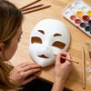 Ergonomic Face Mask Fursuit Head Base Mask, DIY Blank 3D Furry Animal Plastic Therian for Halloween Cosplay Masquerade Costume Party