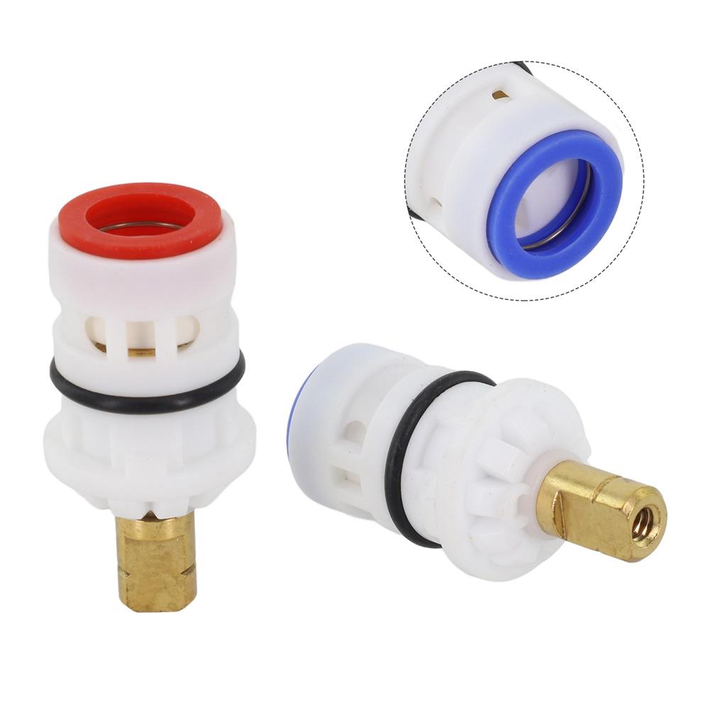 For Bathroom Use Faucet Cartridge Replacement Leak-Proof Faucet Repair ABS Faucet Cartridge Part Compact Size For Valves