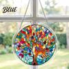 Dekorativer Sonnenfänger Geschenk Acryl Puzzlespiel Sonnenfänger Fensteraufhängung Set Buntglasstil DIY Handgemachte Dekoration Puzzles Haus Garten