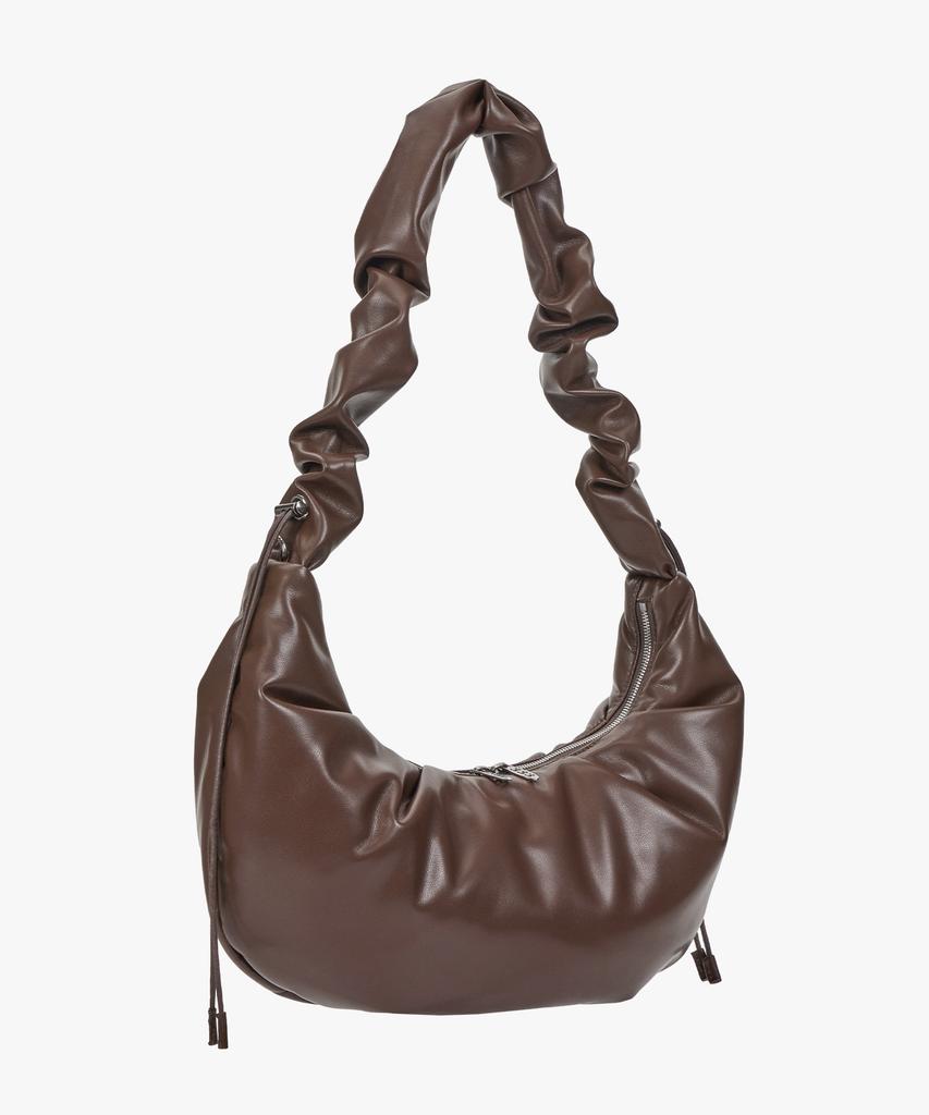 Trimarch Dumpling Classic Shoulder Bag L/Brown