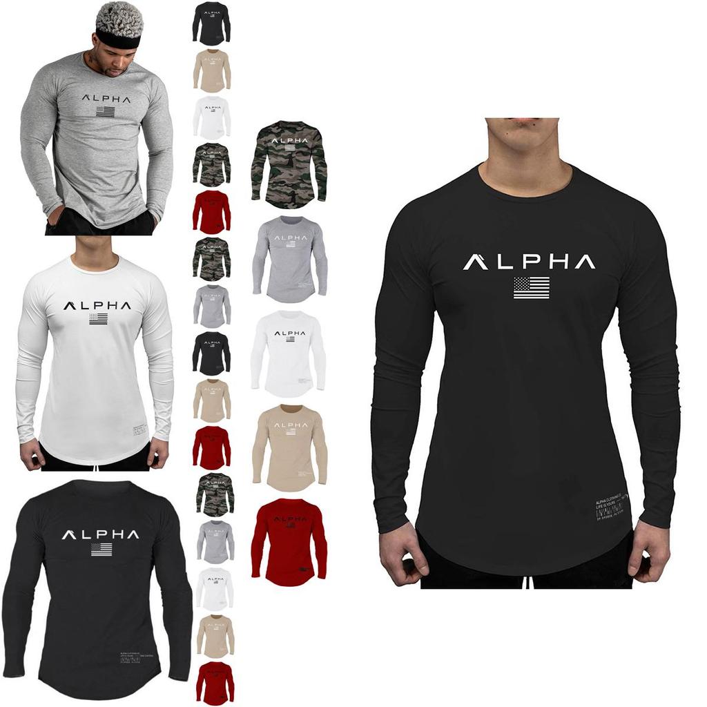 Men's Gym Bodybuilding Fitness Muscle Workout Crew Neck T-shirt With Soft Breathable Material