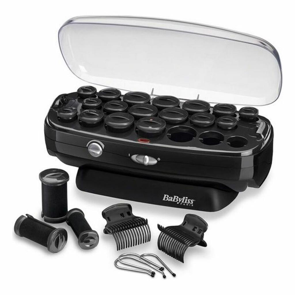 Babyliss RS035E Hair Curlers Thermo-Ceramic Rollers Black