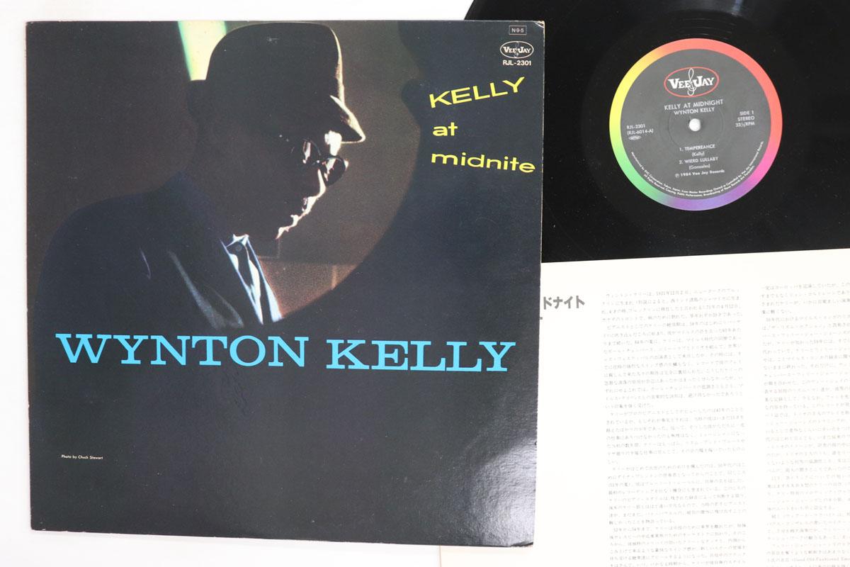 Виниловая пластинка WYNTON KELLY  Kelly At Midnite RJL2301 VEE JAY 1984 Япония Джаз Б/у