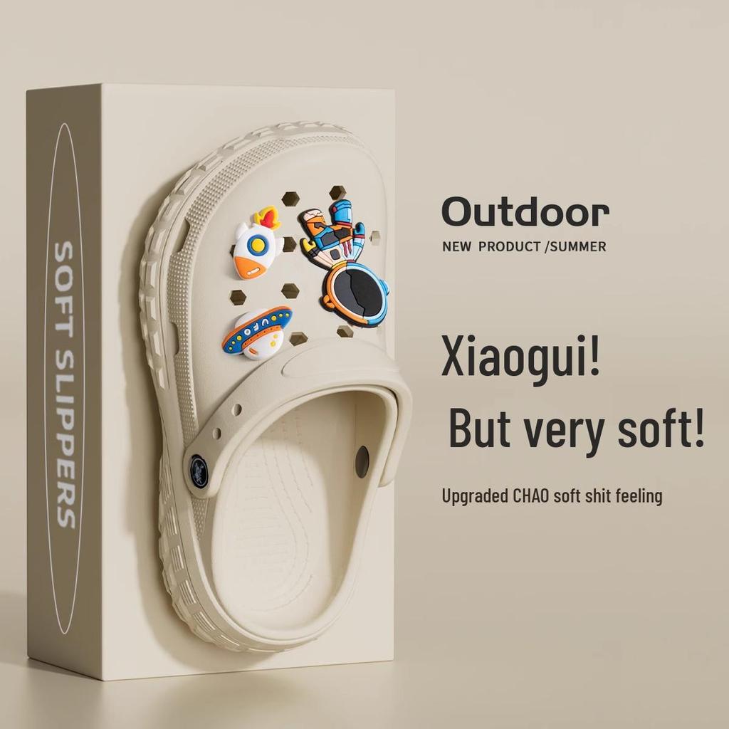 Sommer 2025 Rutschfeste Sandalen mit weicher Sohle für Mädchen, Eltern-Kind-Sandalen für den Außenbereich und den Strand