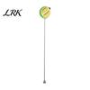 Mixer with Ball Cocktail Stir Stick, Stainless Steel Mixing Durian Pineapple Strawberry Cute Drink Stirrer Watermelon Rubber Top Decor, for