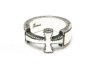 Frica Jewelry Half Cross