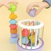 Toys Educational Toys Colorful Shape Blocks Sorting Game Baby Montessori Learning for Bebe Birth Learning Kids Children Gift
