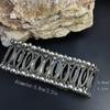 European and American women's bracelet retro inlaid with rhinestones elastic wide bracelet literary retro style