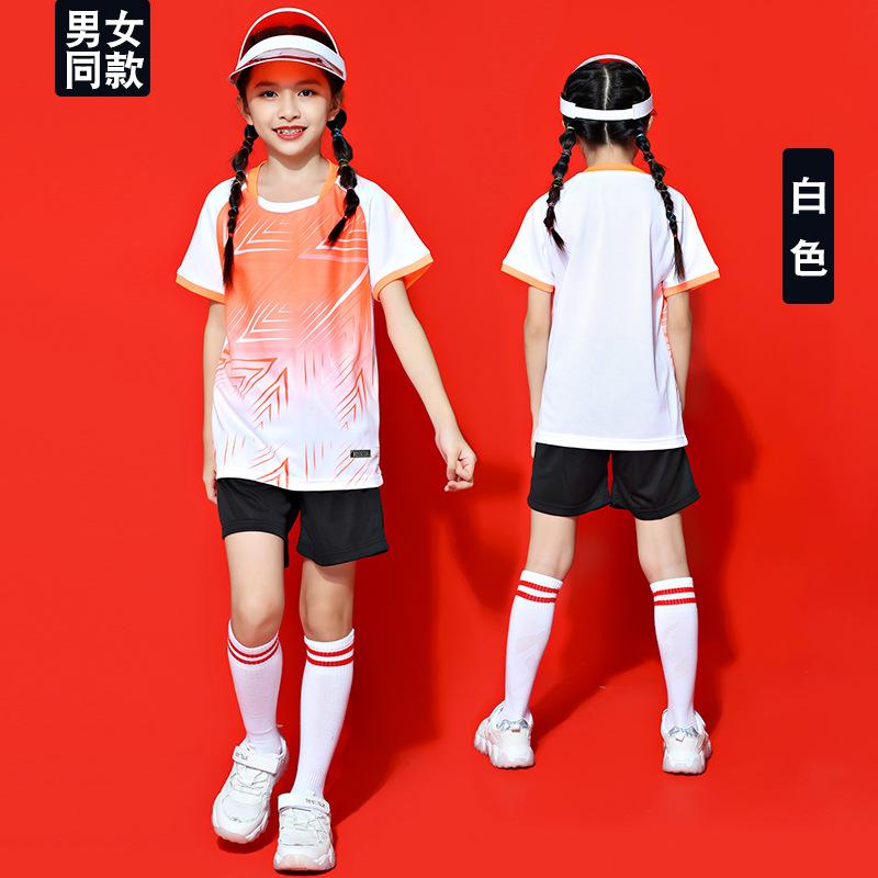 New Children's and Students' Football Uniforms, Training Uniforms, Men's and Women's Badminton Uniforms, Breathable, Quick-drying, Sweat-absorbing 