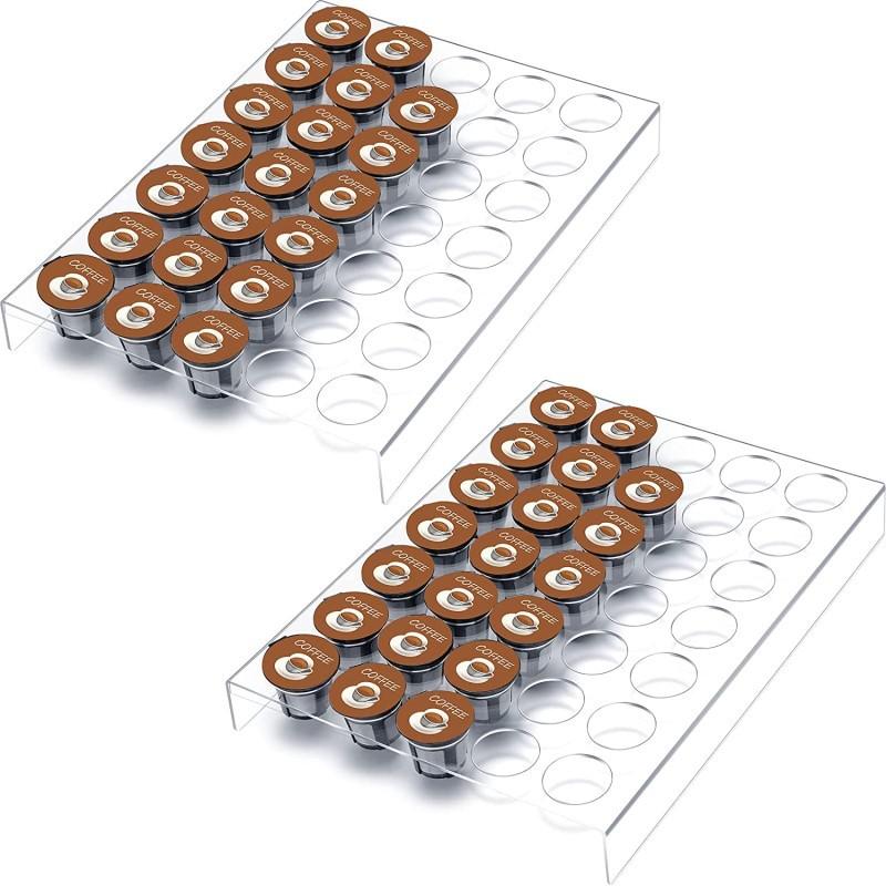 Coffee Accessories Container for Coffee Capsules Organizer Capsule Storage tray Coffe Coffeeware Kitchen Dining Bar Home Garden