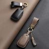Suitable For Chevrolet Key Cover Malibu Xl Cruze Chuangku Hand-Stitched Leather High-End Bag Buckle