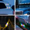 1/2/4PCS Solar LED Car Anti Rear End Collision Light Anti-collision Warning Wireless Flashing Breathing Light Car Accessories