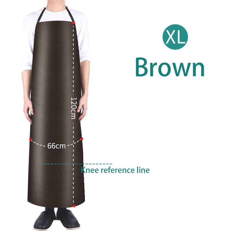 Kožená zástěra, vodotěsná, olejotěsná, pro akvakulturu, prodloužená PU, zahušťovačka, kuchyňská jídelna, restaurace, ochrana práce, domácí spotřebiče