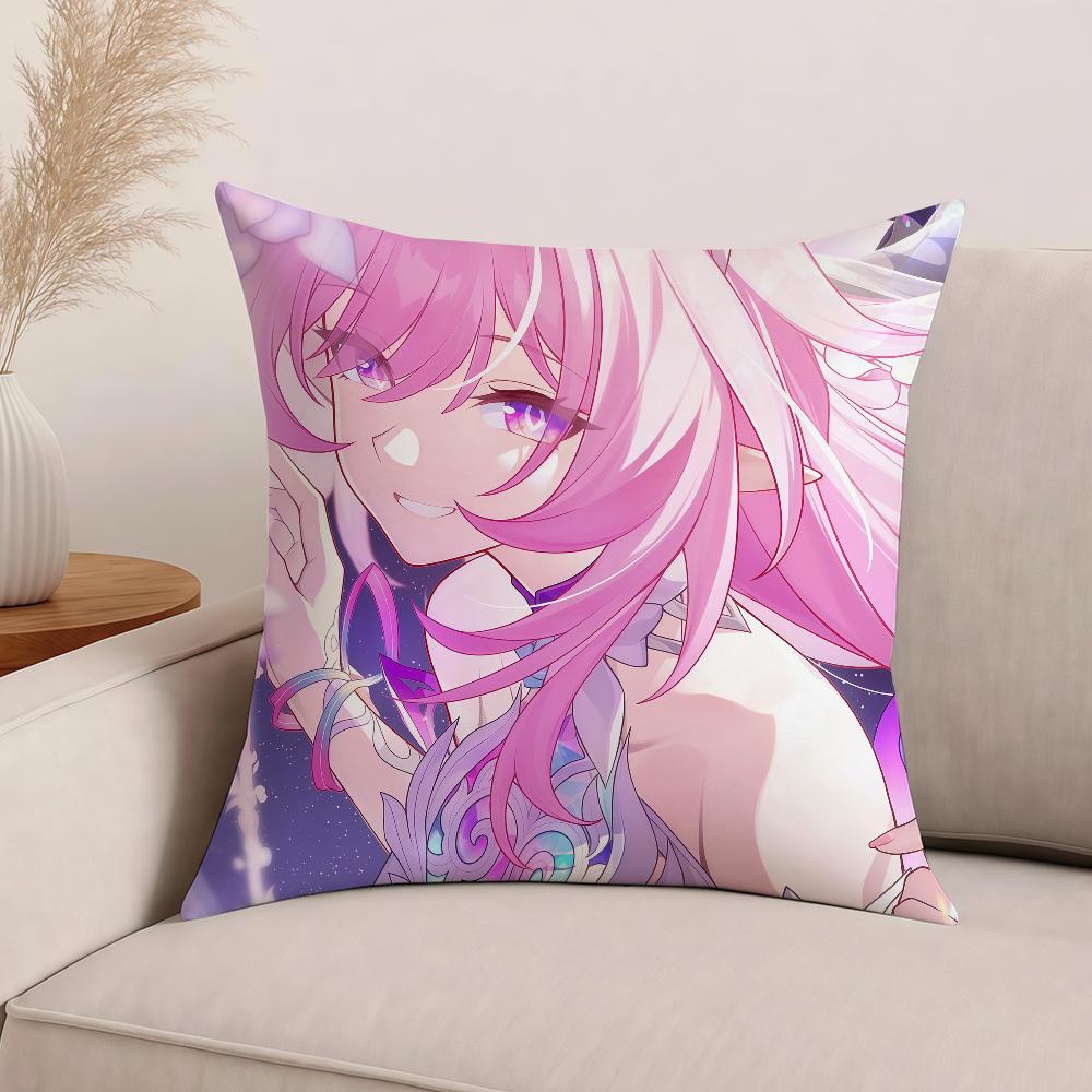 Game Honkai Star Rail Cyrene Pillow Case Office Cushions Suitable For Sofa Car Bedroom Decorative Cushion Cover