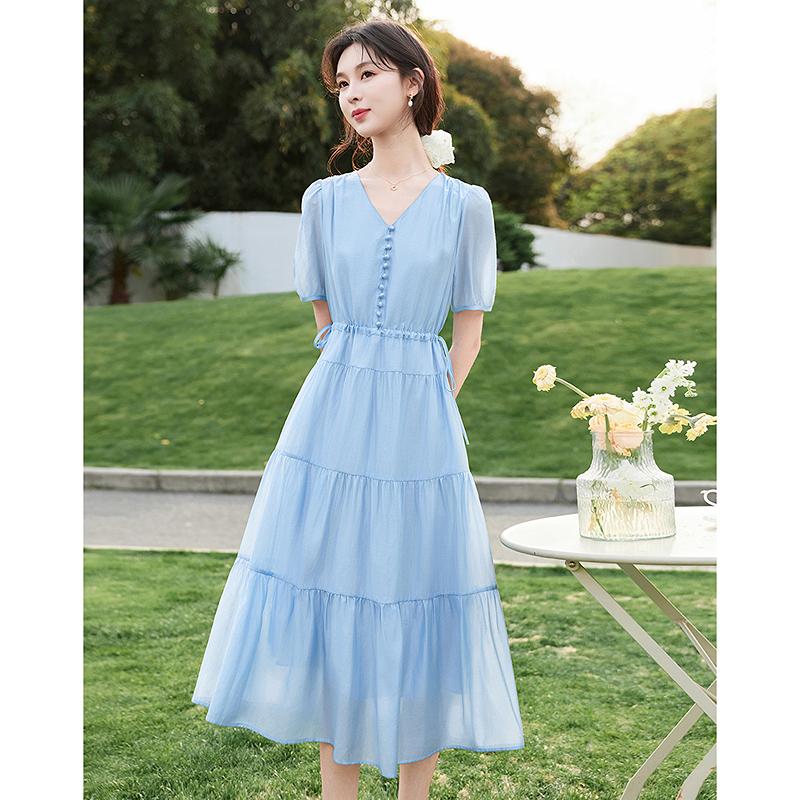 Design Sense Niche Fashionable Temperament Slim Short Dress