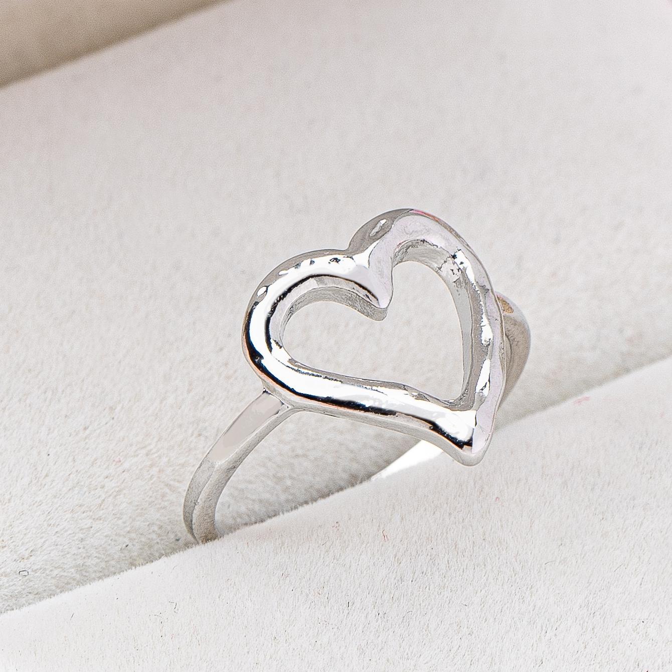 

Women s Ring, Simple Heart-Shaped and Infinity Symbol Classic Style Ring, Suitable for Daily Wear and Valentine s Day Gift Giving