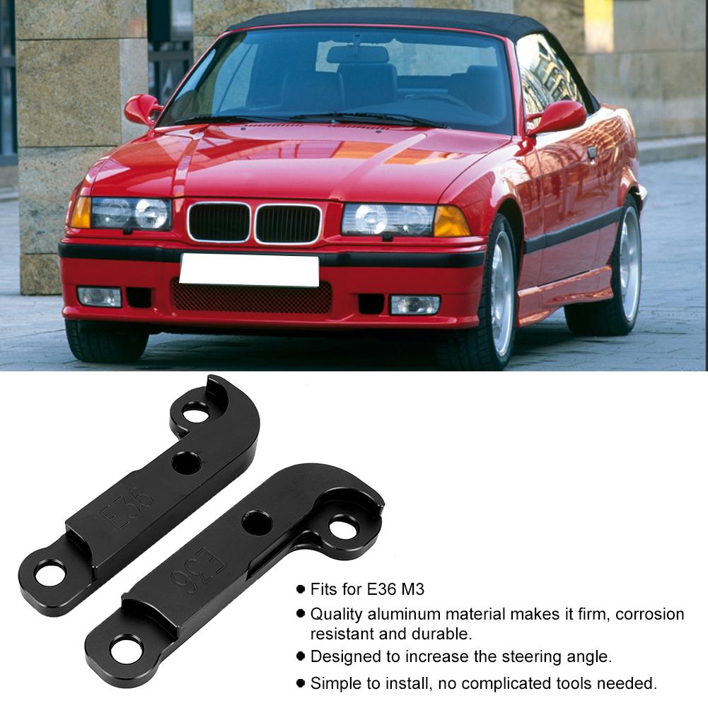 Auto-Lenkrad-Drift-Lock-Adapter Erhöhung des Lenkwinkels 25 % - 30 % Passend für E36 M3(Schwarz )
