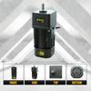 250W Mikro-Wechselstrommotor 110V 220V Einphasen-Asynchronmotor Getriebemotor 15mm Motorwelle 5-1400 U/min 50/60 Hz Für Verpackungsmaschine