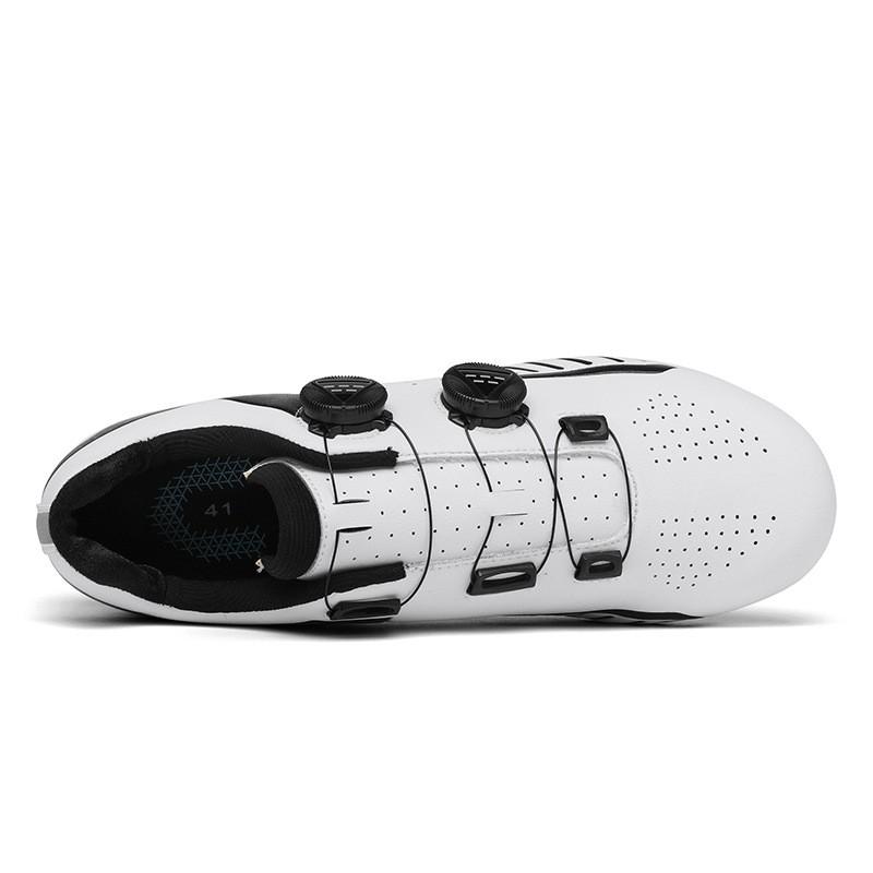 Unisex Cycling Shoes With Ratchet Road MTB Clipless Compatible Lightweight Anti-Slip Shock Absorption Size 36-47