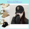 Adjustable Simple Cotton Baseball Hat For Women Summer Sun Cap Protection