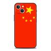Chinese National Flag Phone Case for iPhone 16 15 14 13 12 Pro Max 11 Pro Max 7 8 Plus XS XR Shockproof Soft Shell Capas