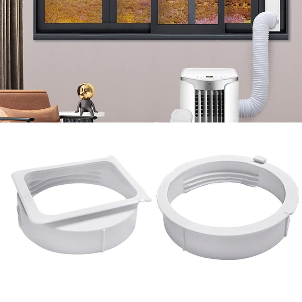 Exhaust Duct Interface Pipe Hose Connector For Portable Mobile Air Conditioner Exhaust Duct Window Baffle Adapter Interface