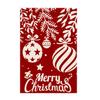 Christmas Tree WELCOMEGarden Flag 12x18 Inch Double Sided for Courtyard Outdoor Welcome Flag Decoration (Excluding Flagpole)