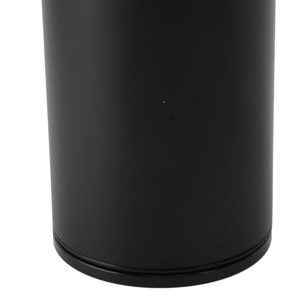 Car Ashtray with Push Type Lid Aluminum Alloy Multifunction Mini Car Trash Can Garbage Container for Outdoor Travel