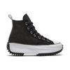 Run Star Converse Hike High 'Black Ice - Black Silver' 169437C
