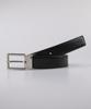 Selleoliadipaleuma Italian Signature Leather Belt 30Mm Square Tip [Black/Brown]