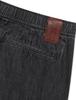 YESEYESEE Adjustable X-Hook Easy Denim Pants Black