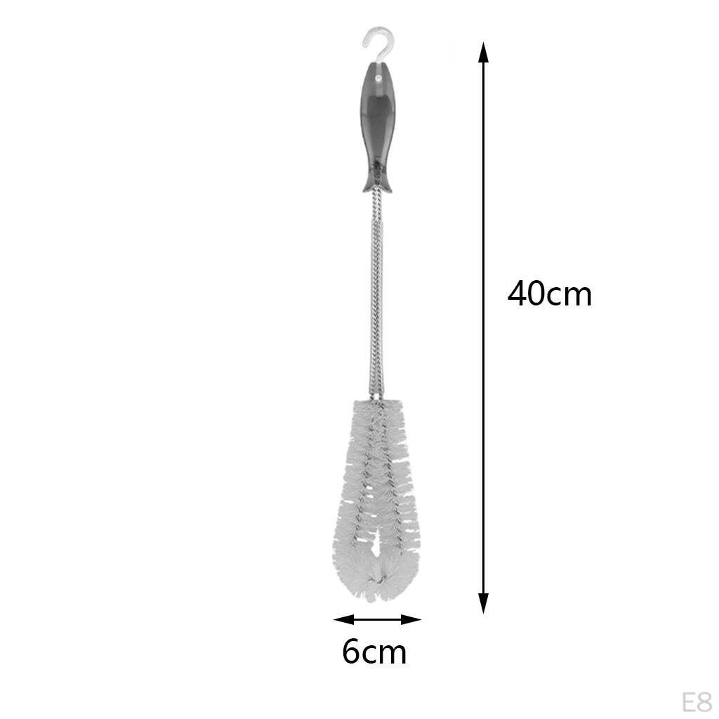 Brush Multi-Function Glassware Cleaning Bottle Cleaner for Goblets Champagne Flutes