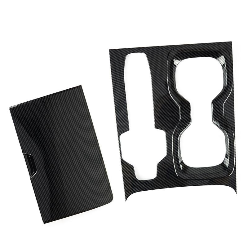 Carbon Fiber Style ABS Car Center Console Gear Shift Box Panel Cover Trim Fit for Lexus RX350 350h RX500h  Left Hand Drive