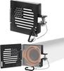 Aluminum RV Bumper End Cap 2Pcs Fits 4Inch Square Camper Bumpers,Sewer Hose Storage Covers with Vent HolesTravel Trailer Motorhome Outdoor Accessories
