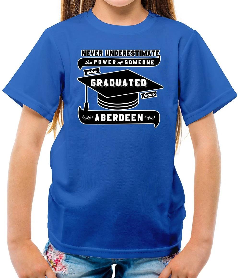 Aberdeen Graduate - Kids T-Shirt - Uni University Student Graduation Grad Love 150