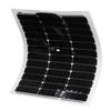 100W High Efficiency Monocrystalline Solar Panel Cell Flexible Panel Solar System For Home Camping Car RV Boat 18.5V
