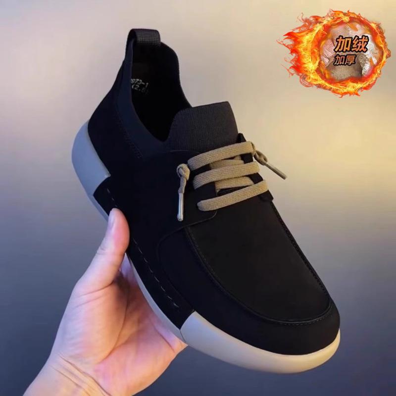 TS JYL Sneakers  Men Autumn Height Boost Soft Fabric 40 чёрный
