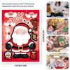 Cute Cartoon Christmas Santa And Snowman Diy Sticker Pack For Fun Kids Crafts And Journaling With 16 Sheets