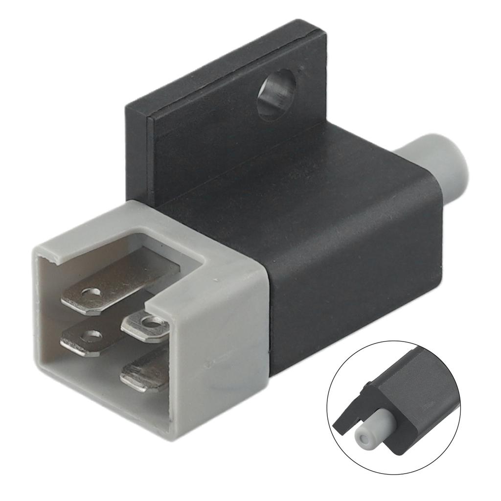 725-04363 Gressklipperdel 72504363 Svart+hvit plast